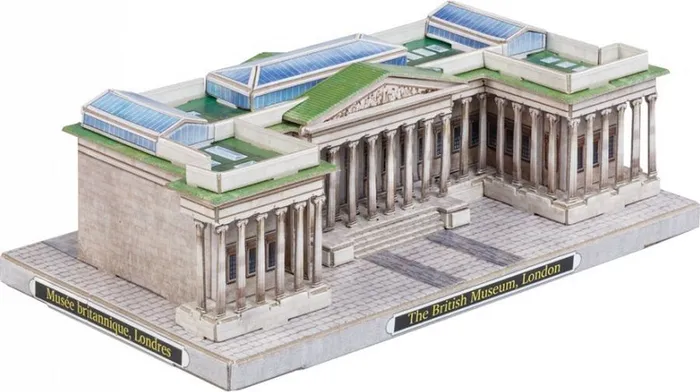 Британский музей. Картонная модель