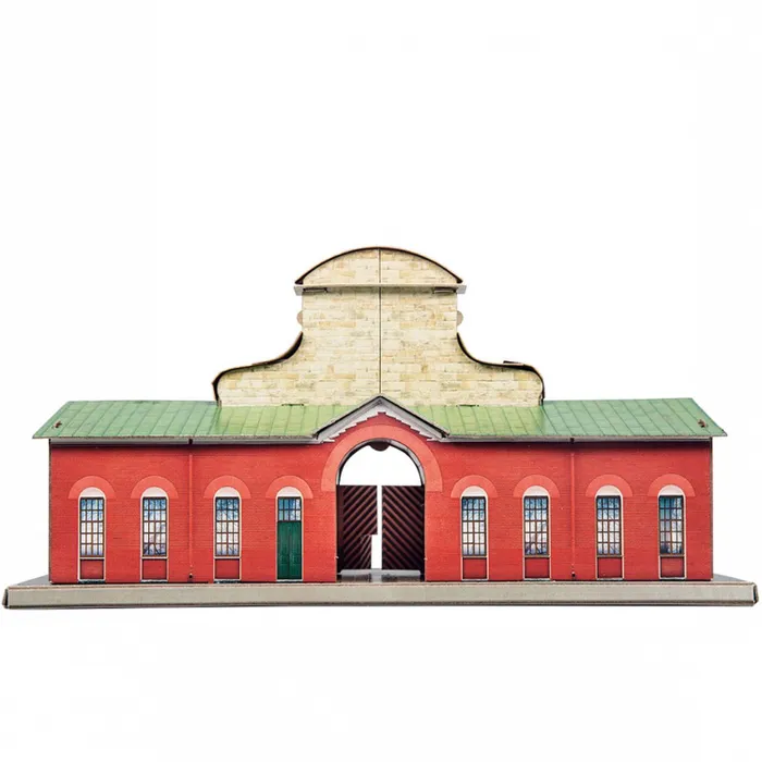 Петровские ворота. Картонная модель