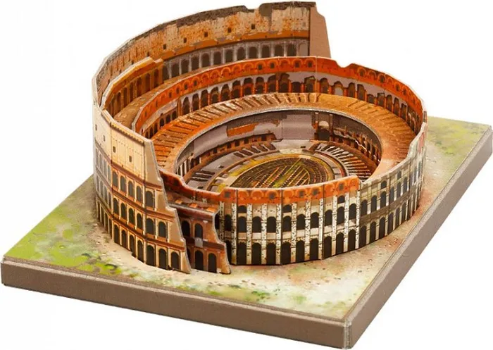Колизей. Картонная модель