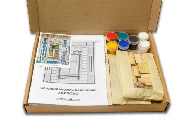 Сборная модель наличника «Хорлово»