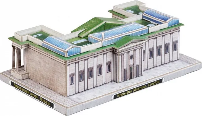 Британский музей. Картонная модель