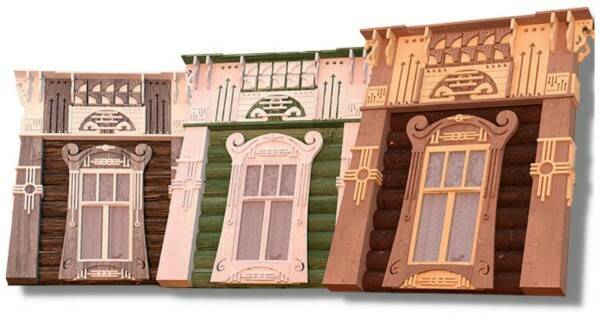 Сборная модель наличника «Ростовский модерн»