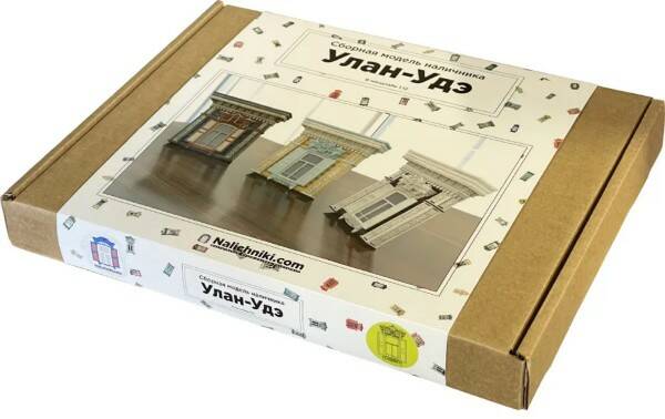 Сборная модель наличника «Улан-Уде» 