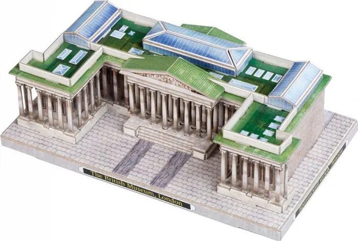 Британский музей. Картонная модель
