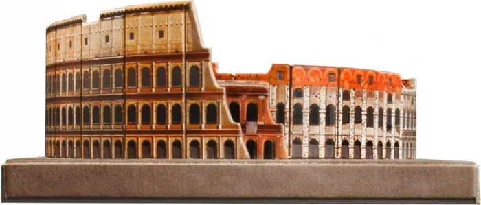 Колизей. Картонная модель