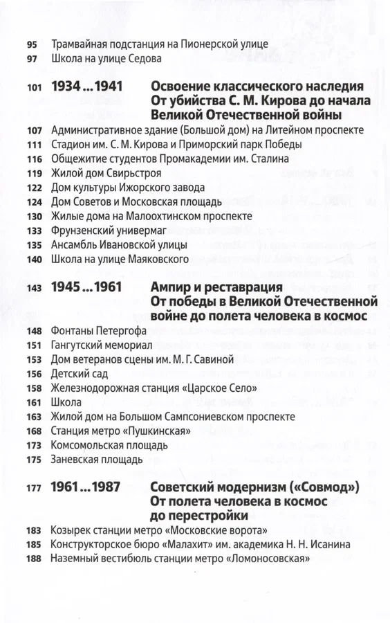 Архитектура ХХ века. Путеводитель по Санкт-Петербургу