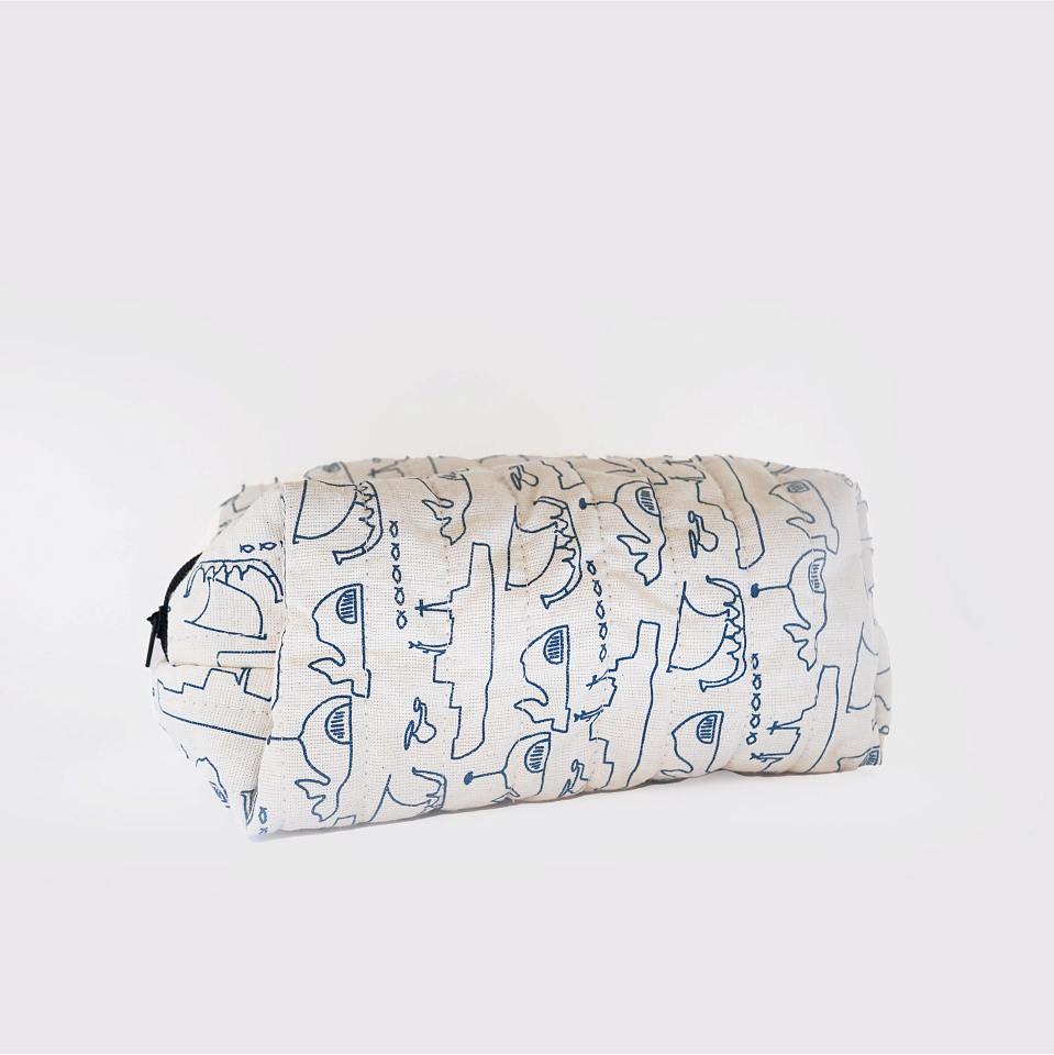 Косметичка большая «Кубасов. Эскиз дворца культуры в Сокольниках»