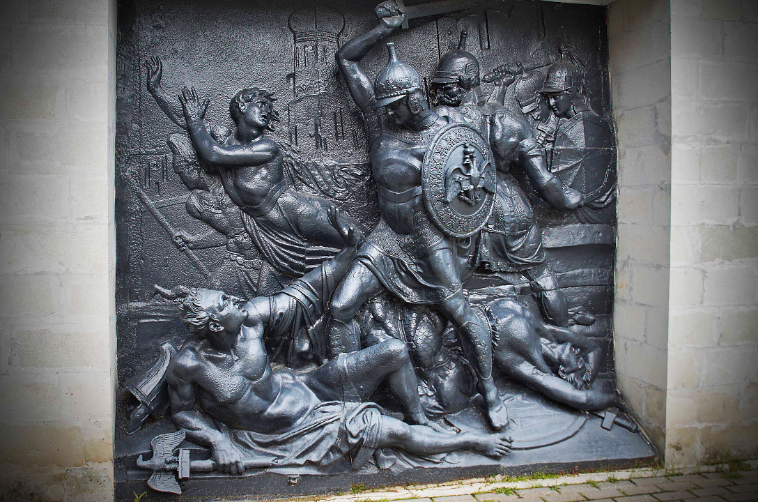 Музей-заповедник Бородинское поле: Фрагмент Триумфальной арки Бове