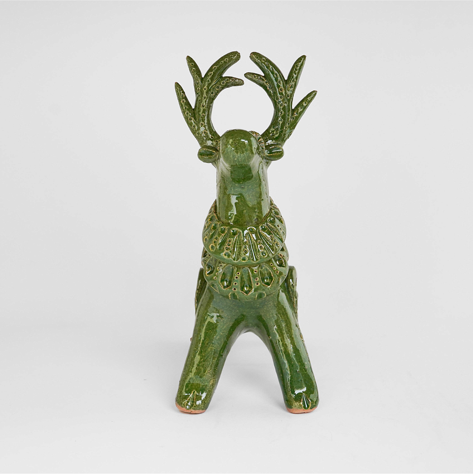 Керамическое изделие «Олень». Средний размер