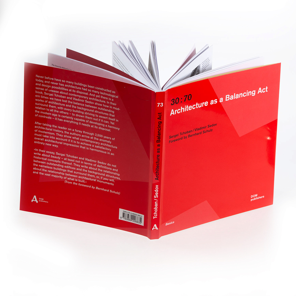 30:70. Architecture as a balancing act 