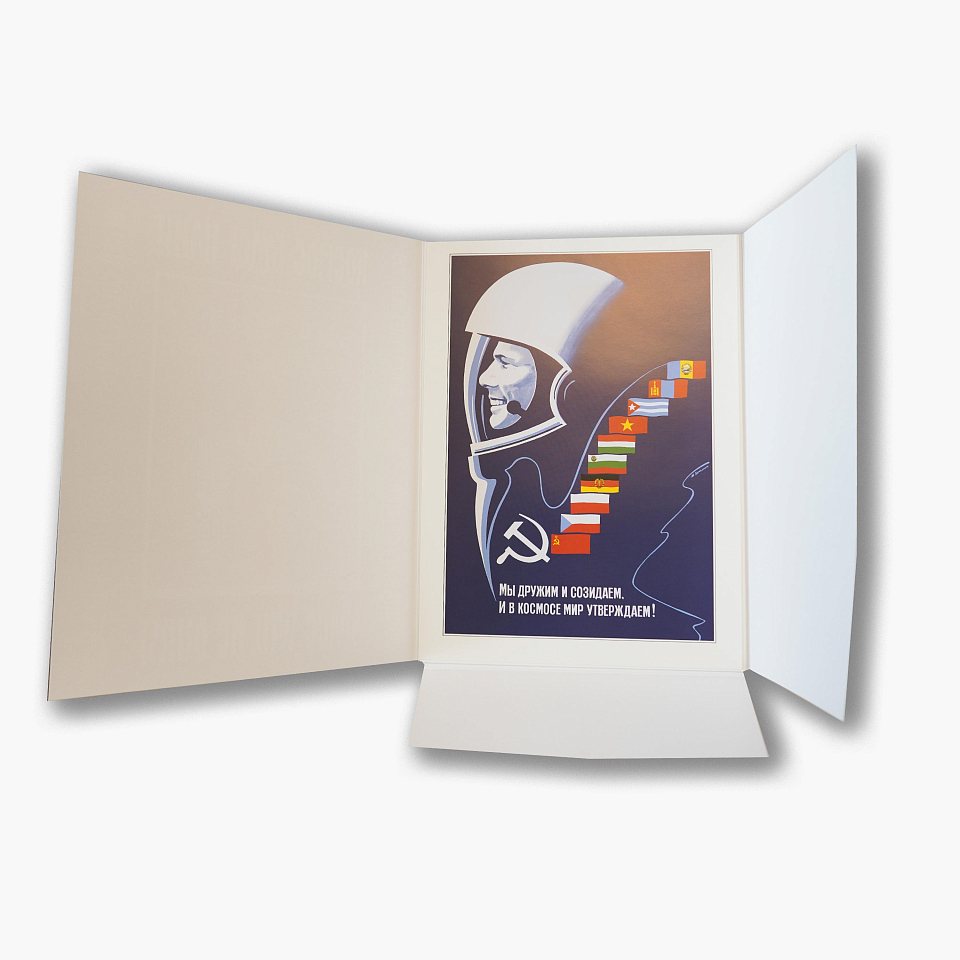 Папка с плакатами «Космос будет наш!»