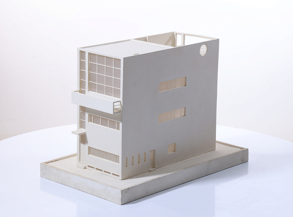 Ле Корбюзье. Дом Гийет (Maison Guiette) в Антверпене (1926-1927). Макет, 1994. Из собрания Музея архитектуры им. А.В. Щусева