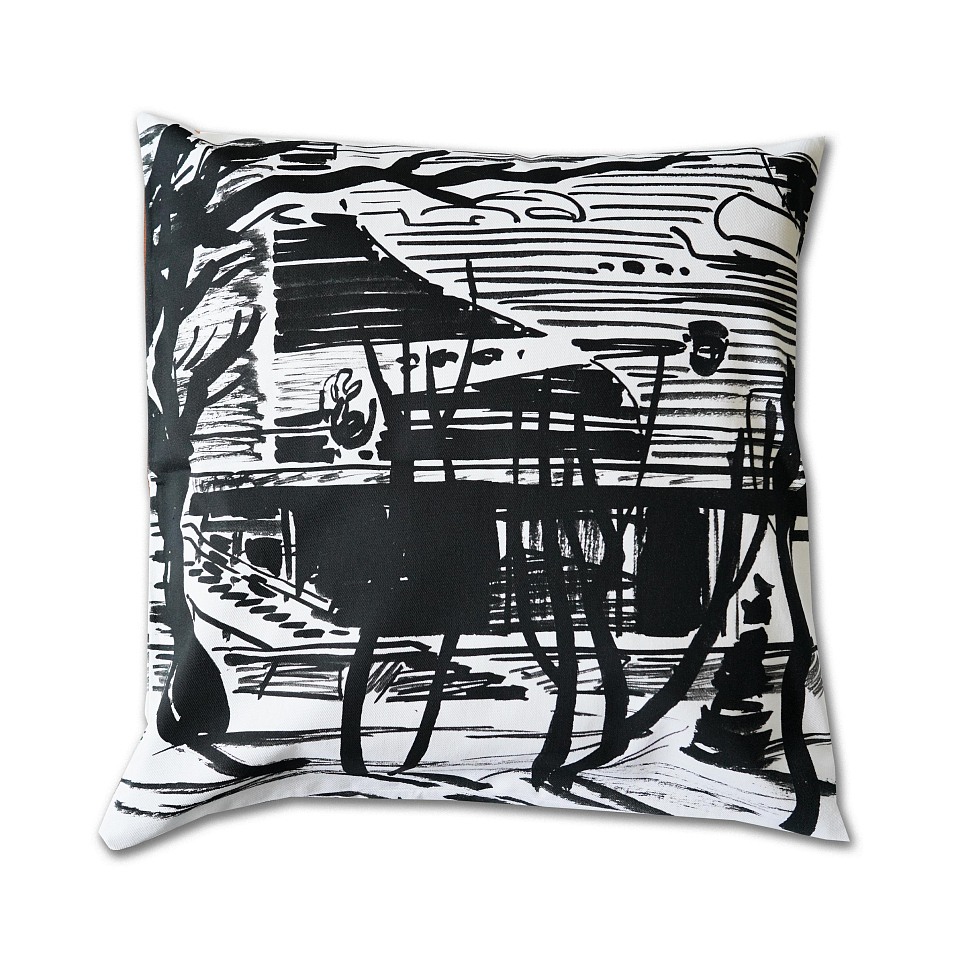 Наволочка на подушку 48х48см «Кубасов. МХАТ» 