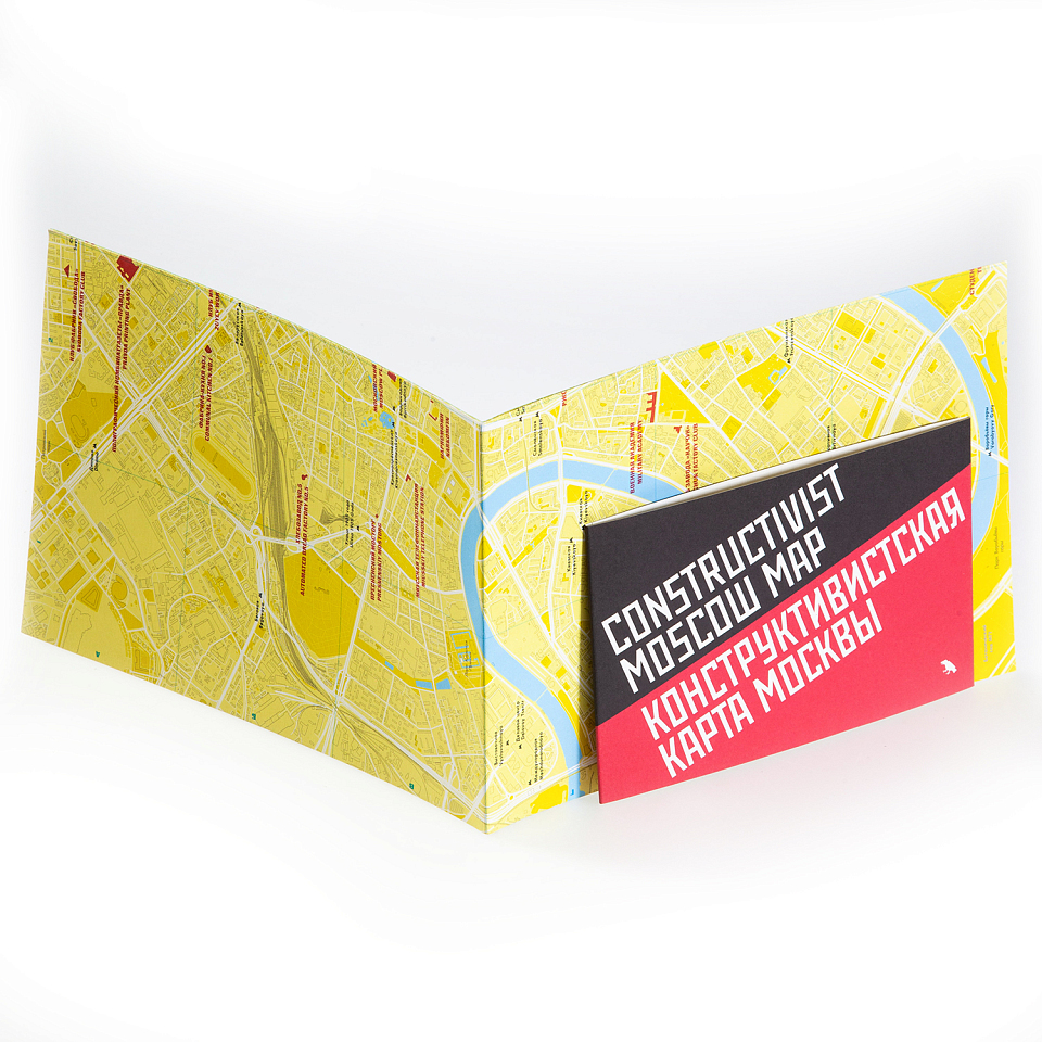 Конструктивистская карта Москвы