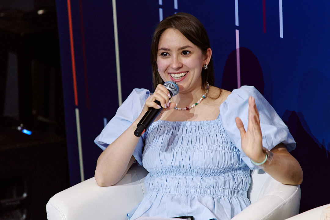 Елизавета Баранова, руководитель РR-направления Музея архитектуры, модератор круглого стола«Музеи в топе. Как быть интересным блогеру?», Музей Москвы, кинотеатр