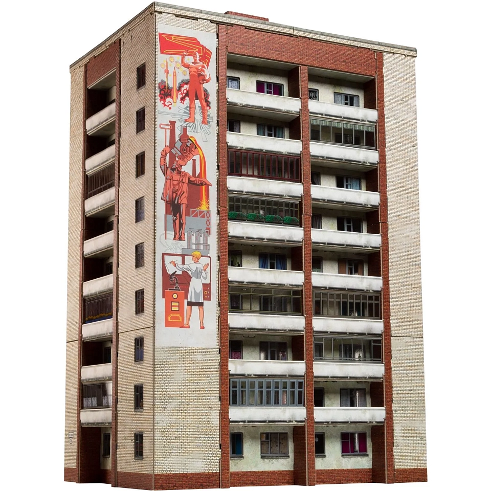 Брежневка. Картонная модель