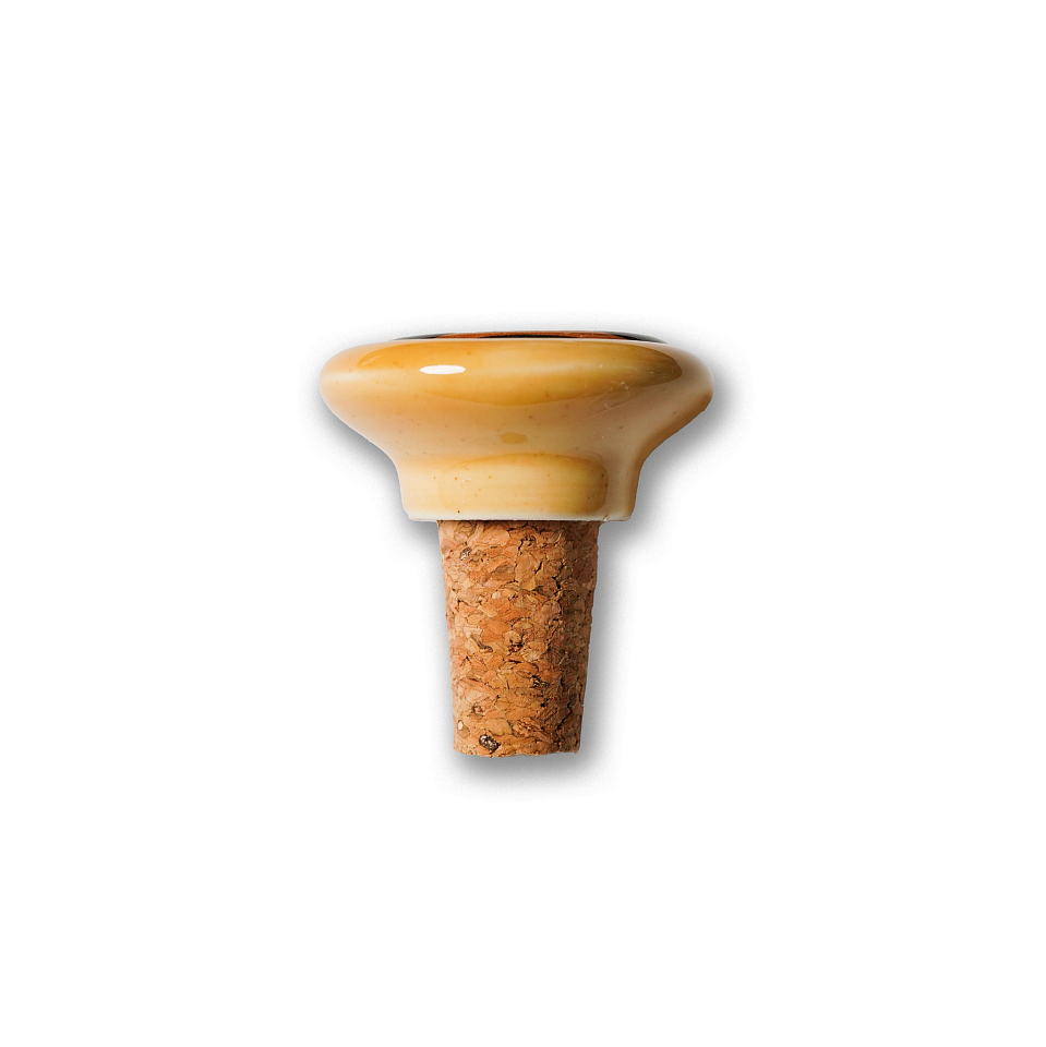 Пробка для вина «Метлахская плитка». Бежевая