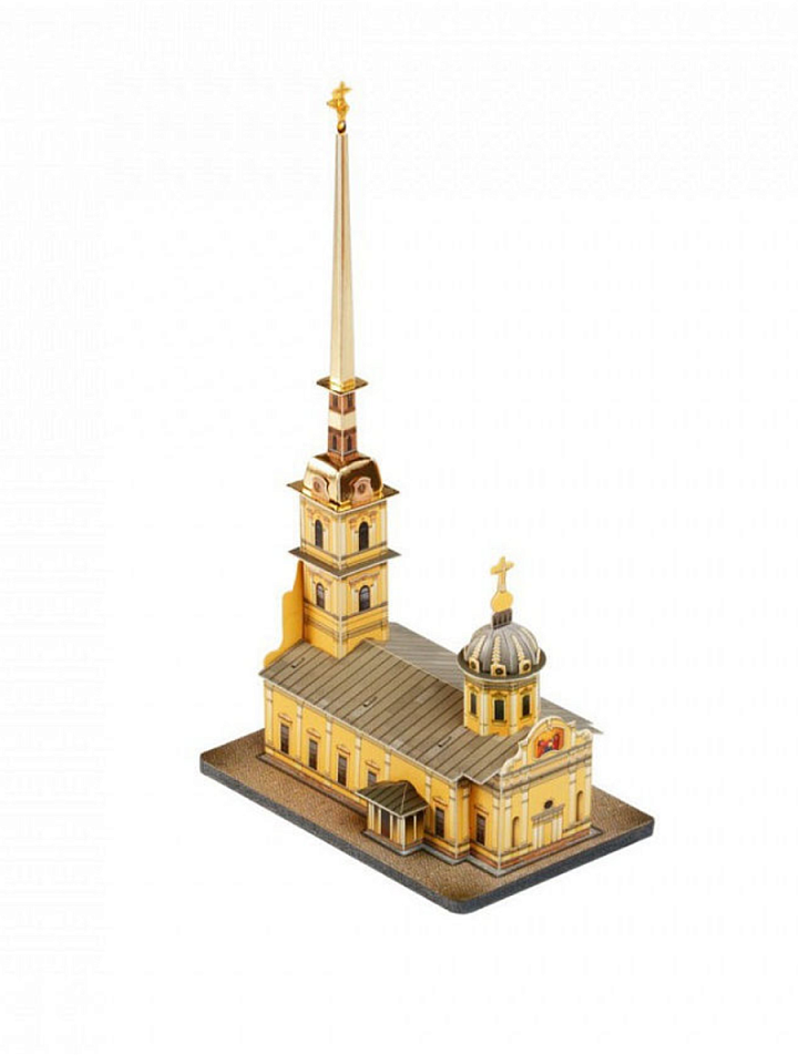 Петропаловский собор. Картонная модель