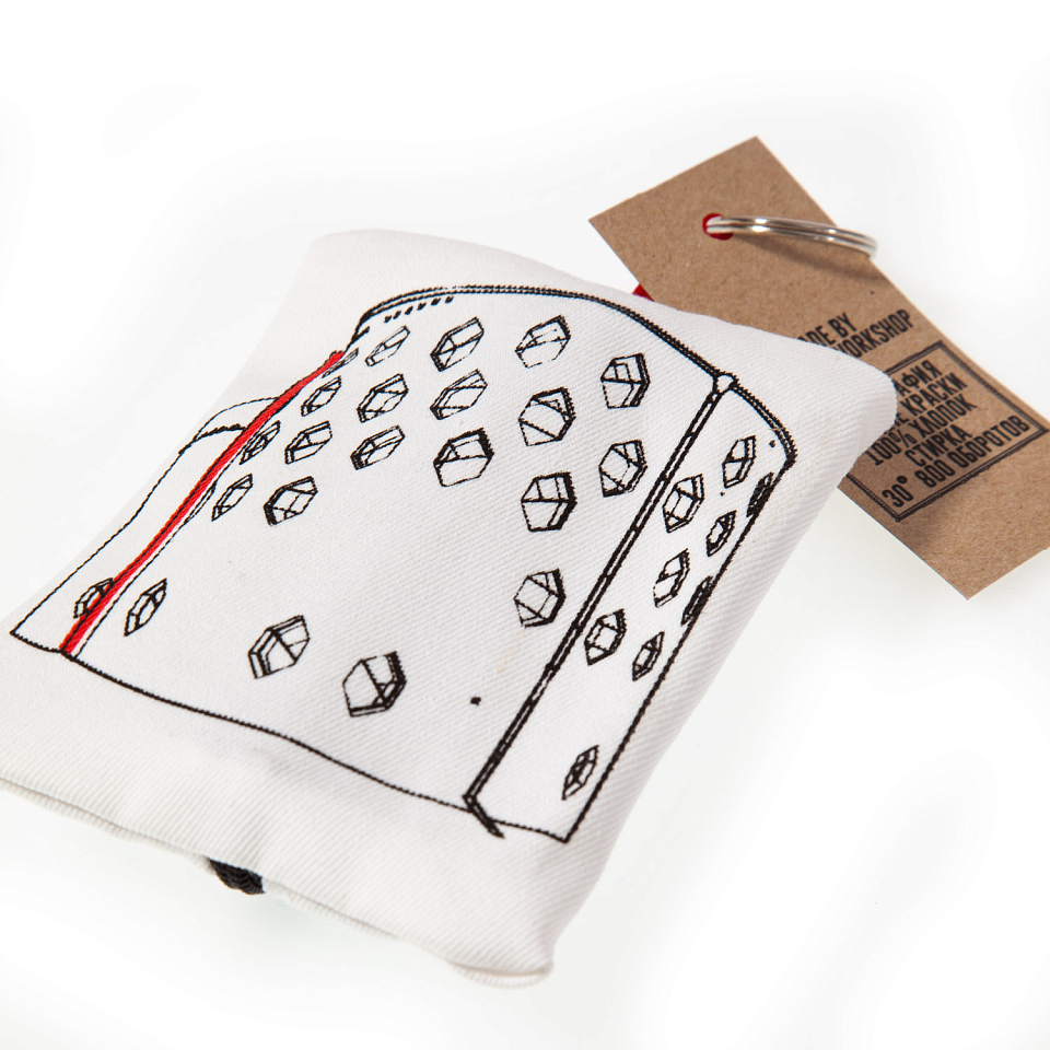 Кошелёк-ключница «Дом Мельникова» 