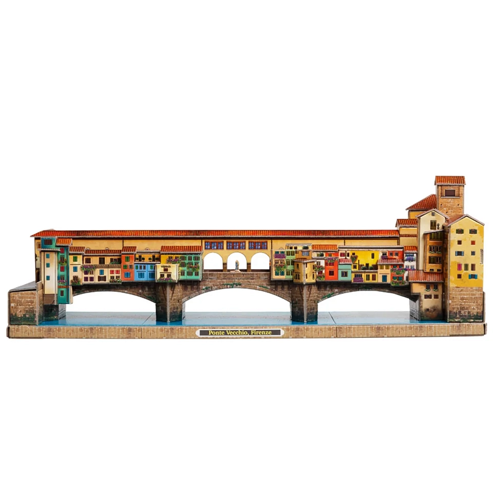 Мост «Ponte Vecchio». Картонная модель