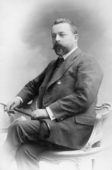 Портрет Фёдора Осиповича Шехтеля. Фото 1910-х гг. Из семейного архива