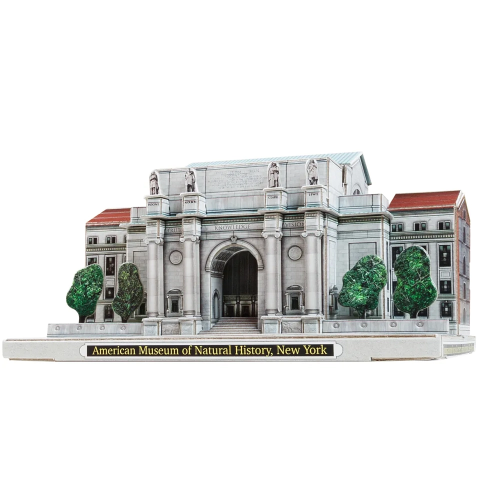 Американский музей естественной истории. Картонная модель