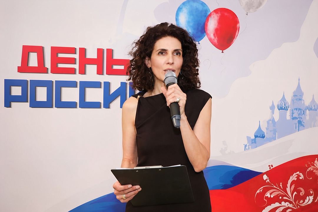 Начальник отдела по организации мероприятий Дома Москвы Цовинар Амирян