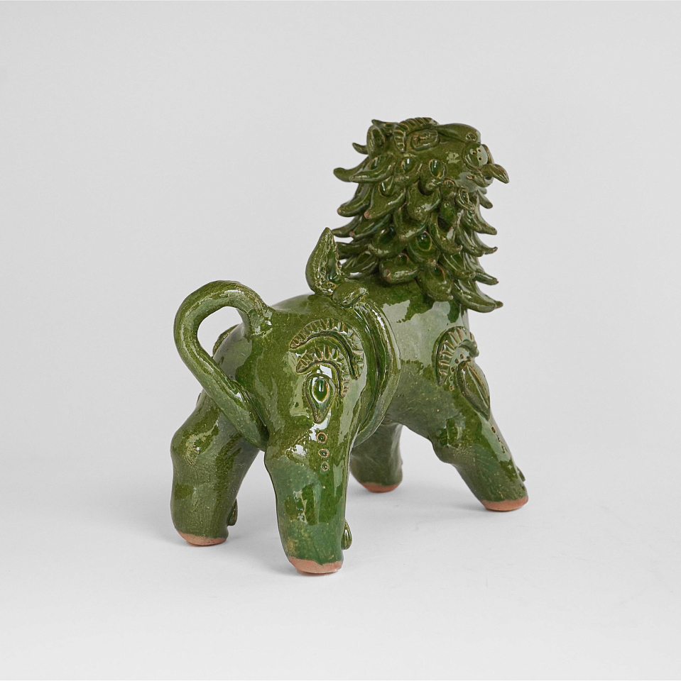 Керамическое изделие «Лев». Средний размер