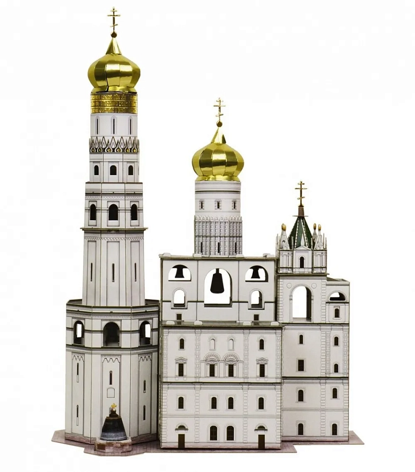 Колокольня Иван Великий. Картонная модель