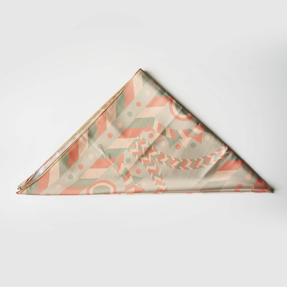 Платок «Декор Покровского собора в Москве»